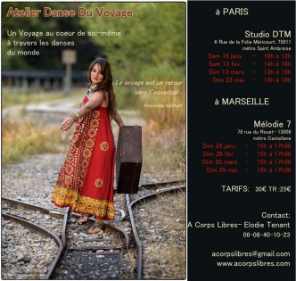 stage danse du Voyage Paris &Marseille 4